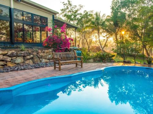 Peldbaseins, Mary River Wilderness Retreat in Mount Bundey