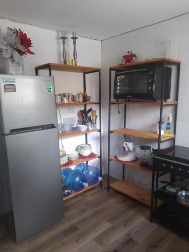 Cabaña entre eucaliptos en Huaquén 3D 1B más patio (Cabana entre eucaliptos en Huaquen 3D 1B mas patio) in ซาปายาร์