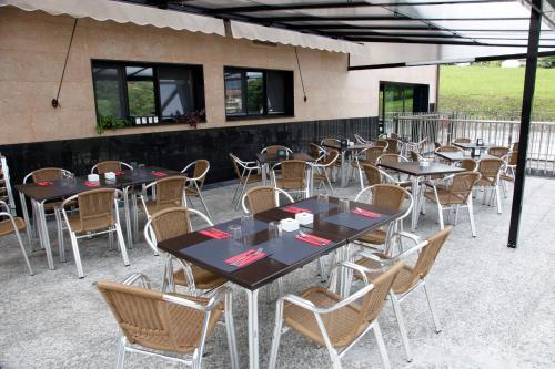 Restaurant, Hotel Zelaa in Zaldibia