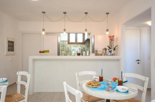 صالة مشتركة/ منطقة التلفزيون, Villa Kastraki in Kastraki