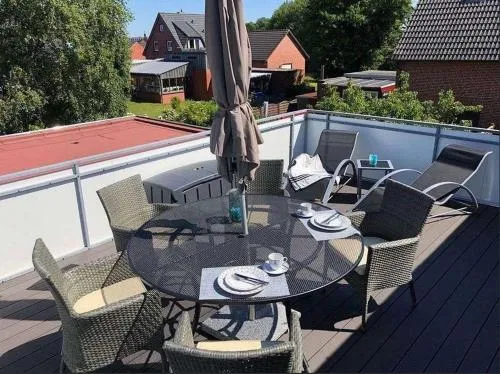 Haus Seefalke Wohnung Oberdeck in Borkum, Deutschland