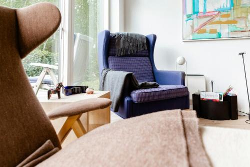 Exterior view, Architect Design With Nature's Touch In Forest in Osterby