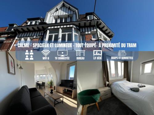 Cocon Mouvaux - Comfort and serenity - close to tram - Location saisonnière - Mouvaux