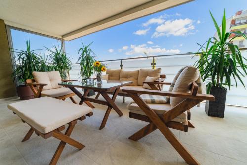 شرفة/ تراس, Sandev Apartments Mocha in Stip