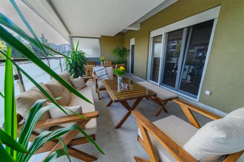 شرفة/ تراس, Sandev Apartments Mocha in Stip