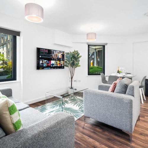 Instalaciones, Modern 2-Bed Apartment with Smart TV & Wi-Fi 3001F in Castle Bromwich