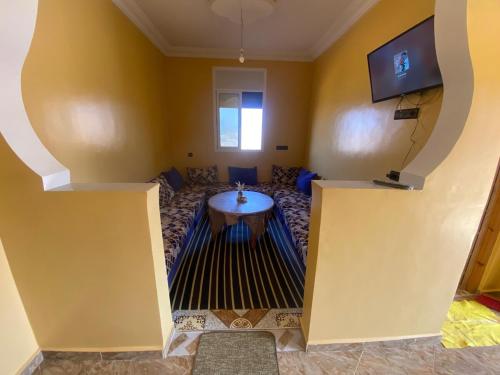 house surrounded by trees in a village in Mirhleft