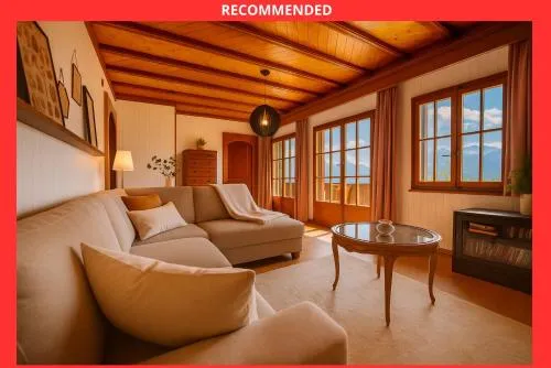 Chalet spa avec terrasses et vue panoramique in Leysin, Schweiz