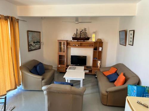 Apartment in Montagne Charlot with stunning view of the lagoon in Rodrigues Island