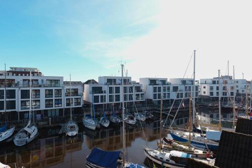 Hafenblick Marina in Cuxhaven, Deutschland