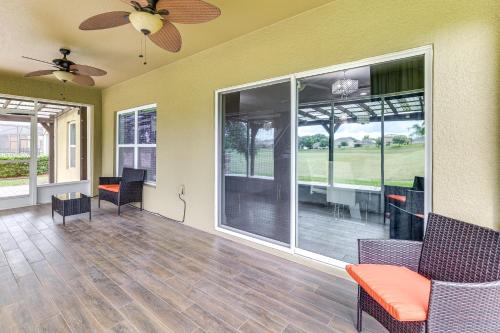 Patio and Fire Pit Spacious Davenport Family Home! near Ridgewood Lakes Golf & Country Club