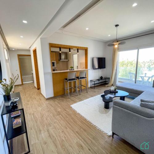 Plan de l'étage, Bright and stylish 1 bedroom flat in Jardins De Carthage in Jardins De Carthage