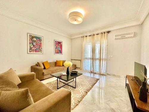 Stāva plāns, Safran II Appartement très central avec Terrasse à la Marsa (Safran II Appartement tres central avec Terrasse a la Marsa) in Carthage