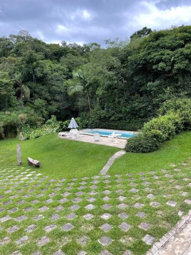 Chácara Privativa com Quadra de Beach Tennis (Chacara Privativa com Quadra de Beach Tennis) in กัมโป ลาร์โก