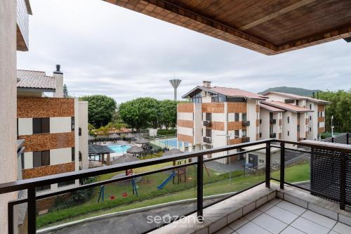 陽台/露台, Apto a 300m da encantadora Praia Brava CCU203 in 普拉亞布拉瓦