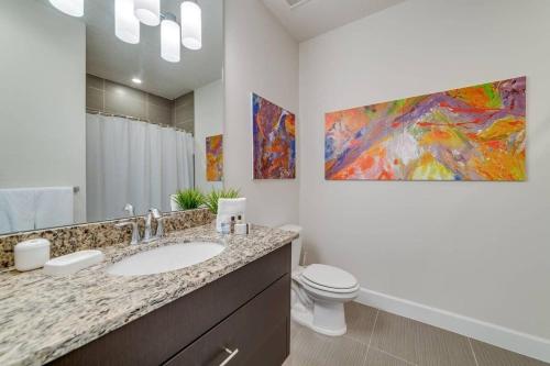 Fürdőszoba, Casa 3Q Serenity c/ Piscina – Perto da Disney in Clermont (Florida)