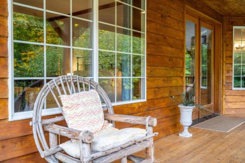 Custom Crafted Forest Retreat with Pond on 5 Acres - main image