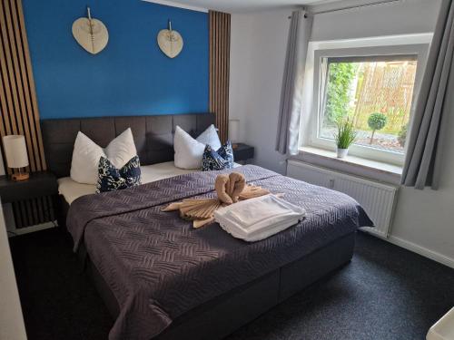 Nahe Kiel, 4 Betten, 2 Schlafzimmer Parkplatz, Terrasse, 3km zum Strand in Osdorf, Deutschland