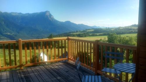 Balkons/terase, La Rawette in Puy-Sanieres