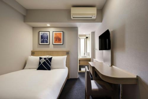 フォーポイント フレックス by シェラトン 東京上野Double 11sqm, Guest room, 1 Double