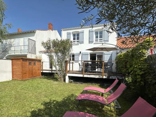 Maison rénovée près de la plage pour 8 personnes avec jardin, wifi et parking - FR-1-194-324 - Location saisonnière - La Tranche-sur-Mer