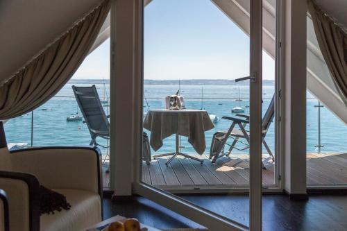 balkon/terras, Boutiquehotel zur Winzerstube - Adults Only in Hagnau