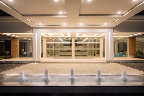 Entrance, Hotel Lumbini Heritage in Lumbini