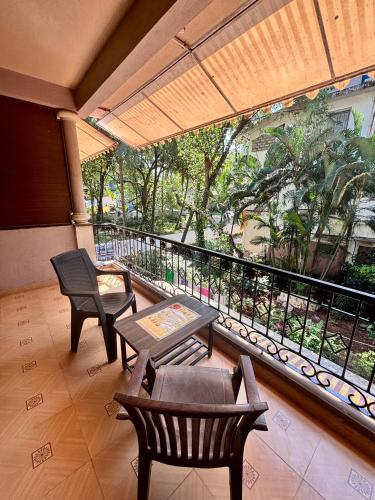 Balcony/terrace, Sejal guesthouse in Calangute - North Goa