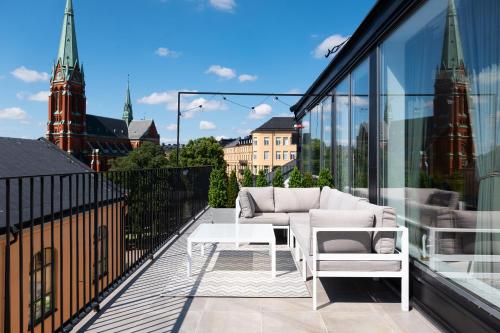 Suite, udsigt over by