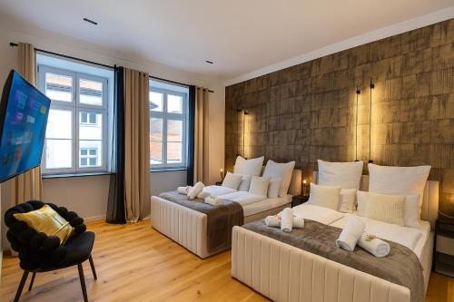 NAMASTÉ Homes - Luxus-Apartment mit Whirlpool & Garage (NAMASTE Homes - Luxus-Apartment mit Whirlpool & Garage) in Bad Windsheim