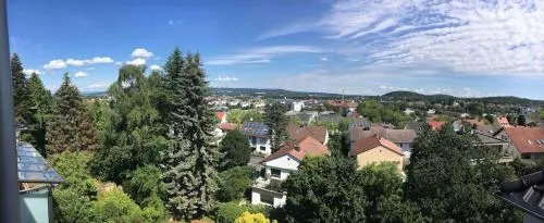 Appartement mit Panoramablick über Aschaffenburg in Aschaffenburg, Deutschland