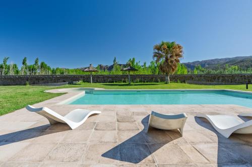 Peldbaseins, Cabanas Posada del Angel in Rincon Del Atuel