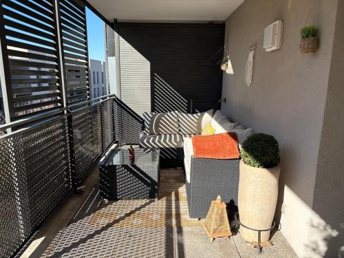 陽台/露台, Appartement cosy avec grand balcon à Bron (Appartement cosy avec grand balcon a Bron) in 布龍