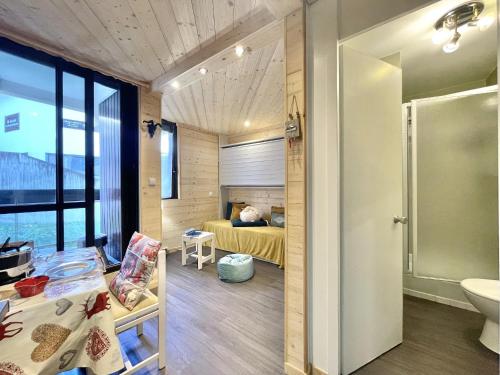 Douche, SO207 Studio cosy pied des pistes Les Menuires in Saint Martin de Belleville
