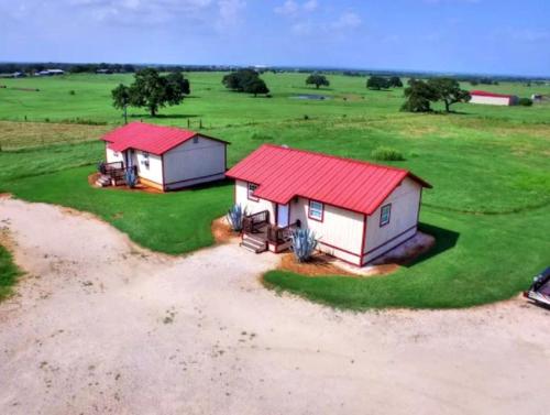 . Unique Farm-Stay Cabin on Idyllic Pastureland in Wilson County, Texas