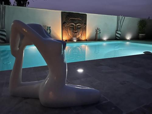 Mas Beau Soleil & Spa Cottages DeCharme avec Jacuzzi&Jardin Privés - Location saisonnière - Saint-Rémy-de-Provence