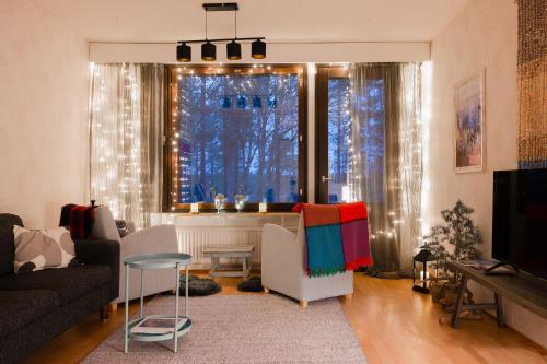 Kitka riverview retreat with sauna in Kuusamo