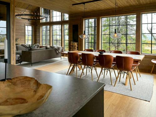 Exterior view, Mountain Cabin With Views Over Jamtland's Expanse in Storhagna