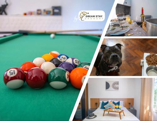 House - Pool table - Fire Pit - BBQ