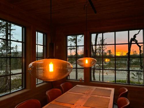 Exterior view, Mountain Cabin With Views Over Jamtland's Expanse in Storhagna