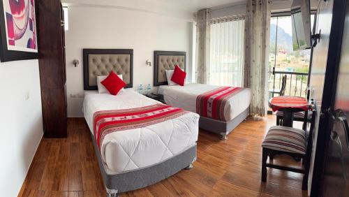 Hotel Quilla in 烏魯班巴鎮中心