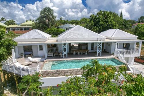 Splendide villa avec vue mer St François GPSF248 - Location, gîte - Saint-François