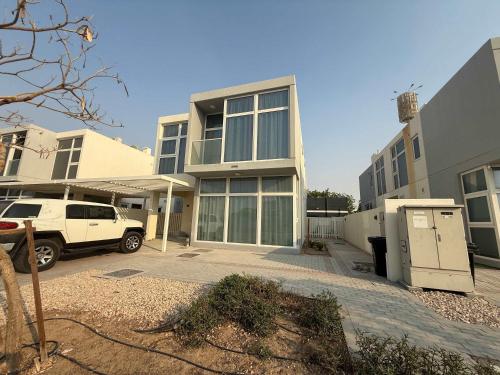 Exterior view, Spacious Fully Furnished 6BR Villa in Damac Hill2 in Damac Hills 2