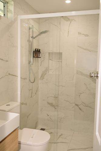 Well-appointed bathrooms