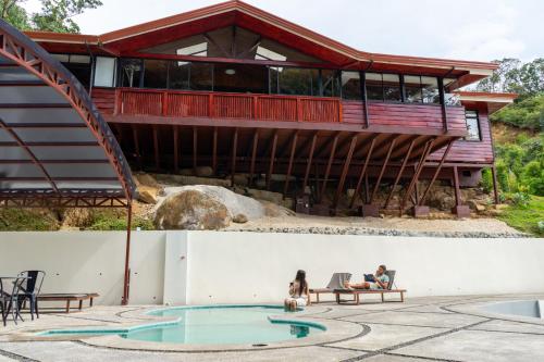 Úszómedence, Casa Coyota Hotel in Monteverde