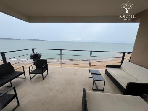 Balkons/terase, Condominio Frente al Mar in Bahía Kino