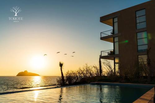 Peldbaseins, Condominio Frente al Mar in Bahía Kino