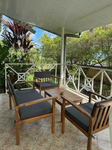 Vairani Lodge in Teluk Faaroa
