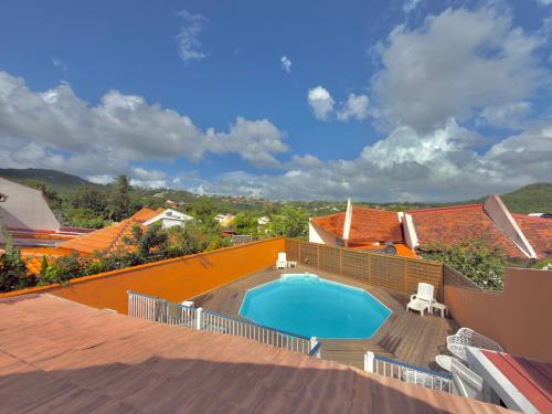 Villa Ciel Bleu - 100m de la mer in เลอ ยามัน