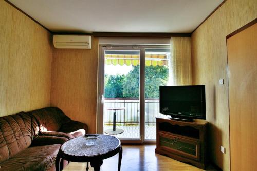 ห้องส่วนกลางสำหรับนั่งเล่น/ดูทีวี, Apartment Gare in รูเบซี